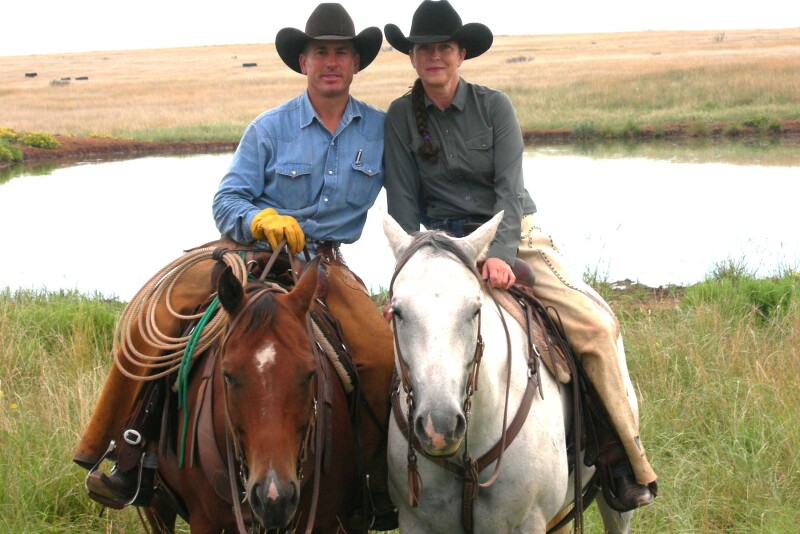 Samann Vest-Watkins and her husband Ty