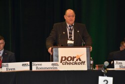 Serving as a member of the National Pork Board Board of Directors helped past president Steve Rommereim expand his knowledge of the industry while helping producers.