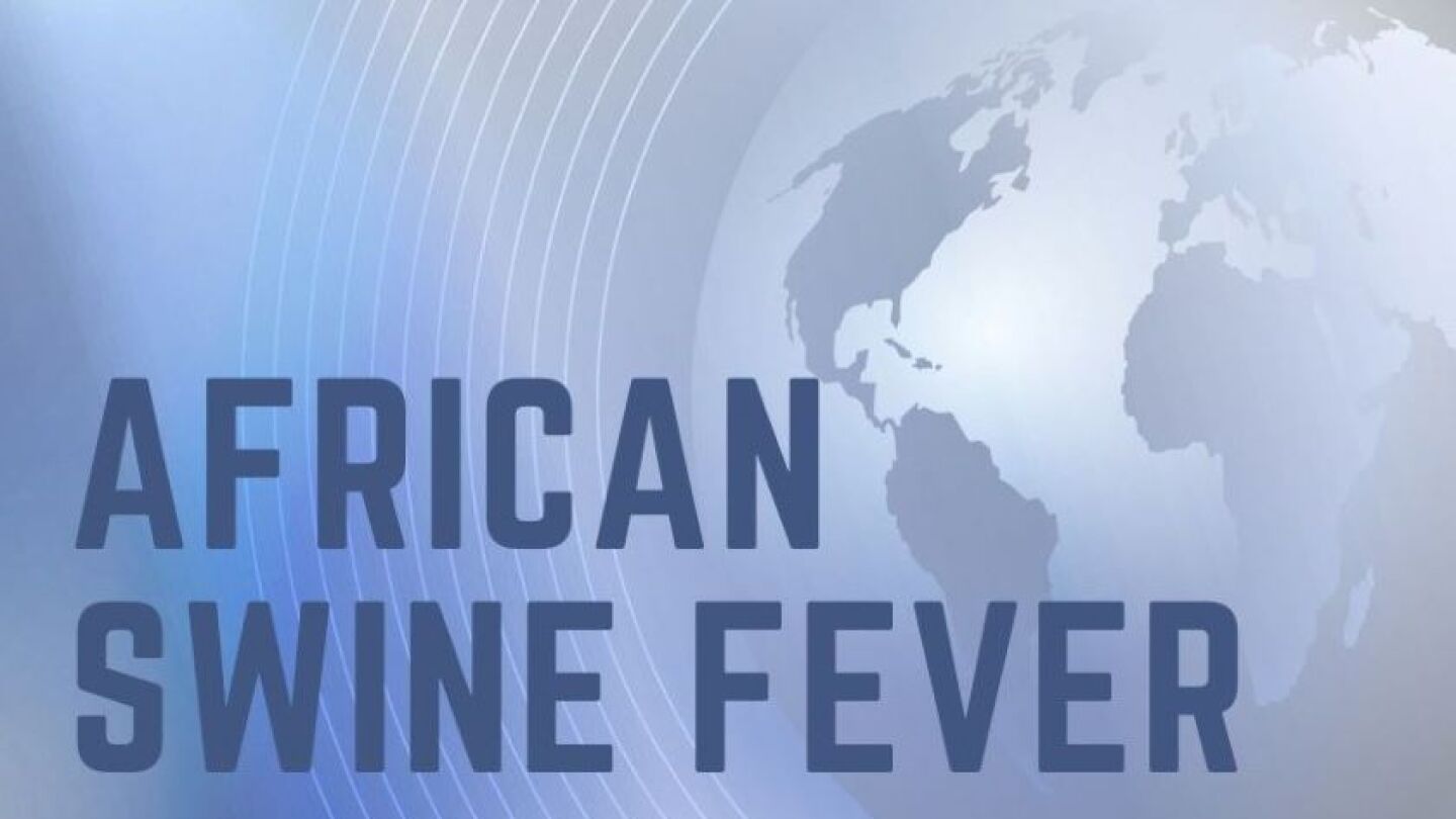 Taiwan Reports First Case of African Swine Fever