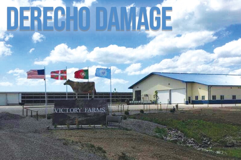Derecho Damage Dairy South Dakota 