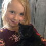 Harper and cat