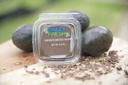 Chocolate Avocado Delight made from fresh avocados and cocoa is new from Russ Davis Wholesale Inc., Wadena, Minn.
