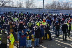 Hunts Point strike over