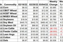 Ag Market Weekly Changes - 3/4/22