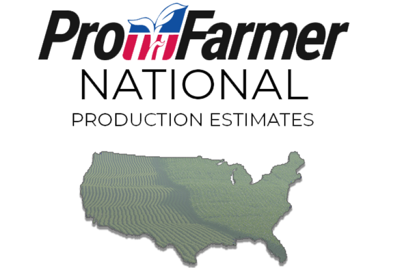 Pro Farmer's 2023 national corn and soybean estimates