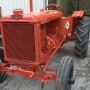 With a bold orange paint job, this 1929 United Allis Chalmers is hard to miss. 