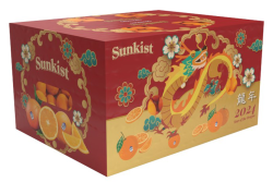 Sunkist Year of the Dragon carton