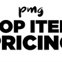 PMG top item pricing