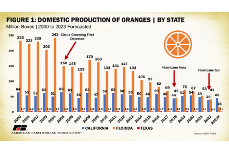 citrus chart