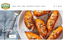 The Bako Sweet homepage