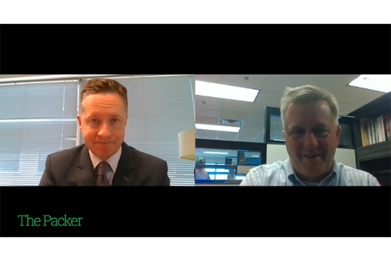  Kam Quarles, vice president of public policy for the National Potato Council, speaks with The Packer's national editor Tom Karst May 24 about prospects for the farm bill.