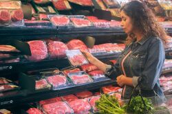 Meat case