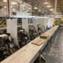 Gebbers Farms has barriers between workers in the packinghouse to prevent the spread of COVID-19.