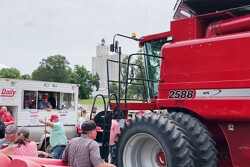 This 2008 Case IH 2588 combine with 1,210 seperator hours sold for $147,500 on July 13 in Iowa. 