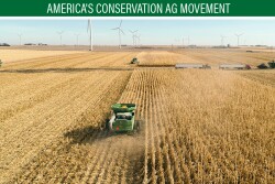 Corn harvest gets underway.