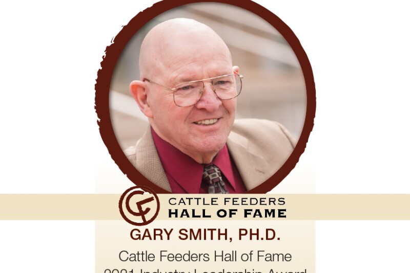 Smith receives Industry Leadership Award for his work to advance the beef industry. 