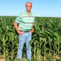 Harnessed to six-row, alternating strips of corn and soybeans, Jim Nichols boomed a 292 bu. yield average. Standing on the edge of his farmland, Nichols points upward at a carbon secret: His corn crop comes from the sky.