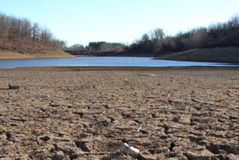 dry riverbed