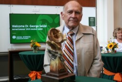 George Seidel, an emeritus University Distinguished Professor at Colorado State University, has spent his career at the forefront of bovine reproduction research.