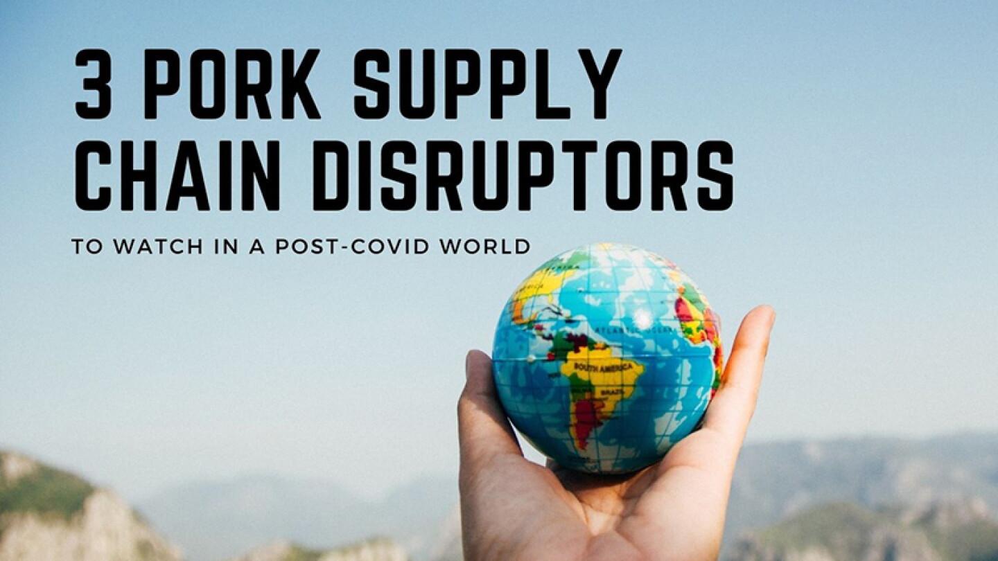 3 Pork Supply Chain Disruptors to Watch in a Post-COVID World - Pork ...