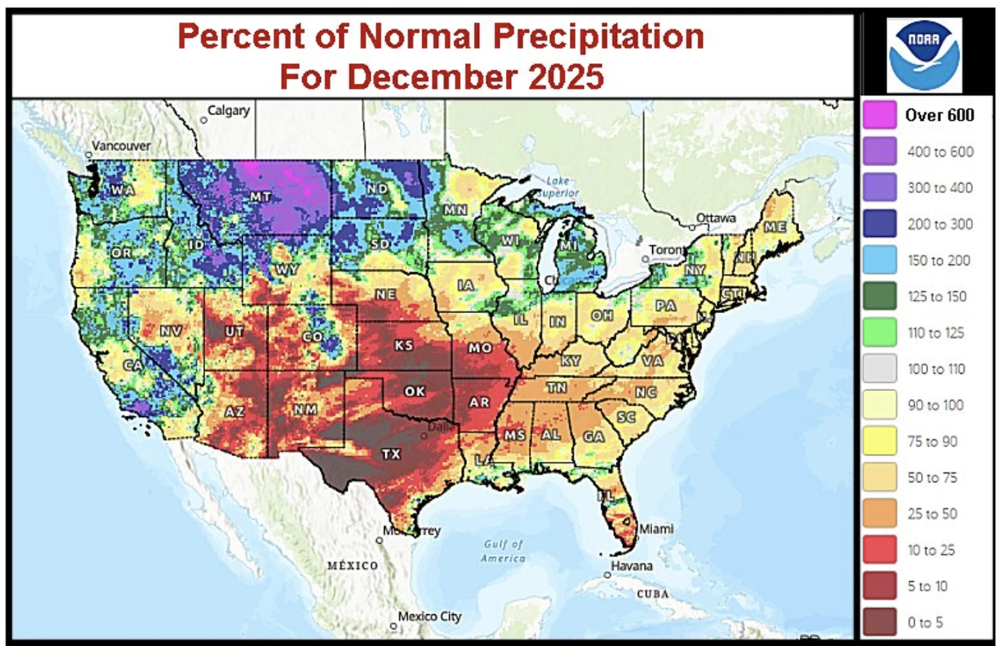 Timing of La Niña Exit, El Niño Entrance is Unclear, Raising Questions About Dryness for Spring and Summer