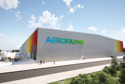 Artistic rendering of future AeroFarms AgX in Abu Dhabi, United Arab Emirates.