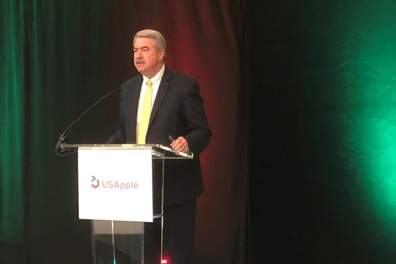 U.S. Agricultural Trade Under Secretary Ted McKinney spoke to the U.S. Apple Association's Marketing and Outlook Conference Aug. 23.