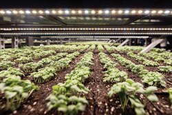 The development of indoor agriculture for growing basil and other herbs was part of the process Shenandoah Growers Inc. went through when it switched to a 100% organic operation in 2018, says Steve Wright, chief customer officer. 