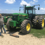 This tractor sold for a new record.