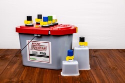 The new Bio-Capsule design has a larger pail, which provides space and capacity for up to six products positioned on a single pail. 