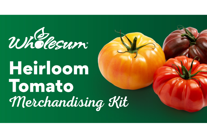 Tomatosource Wholesum launches heirloom tomato merchandising kit - The Packer
