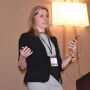 Kara Stewart at the National Swine Improvement Federation 2019 meeting