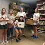 The Deb and Jeff Hansen Foundation says 120 food pantries will receive a total of 60,000 pork loins, totaling 240,000 servings of pork. 