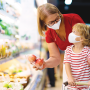 Produce and face masks