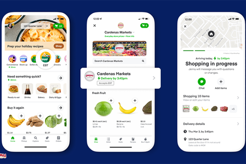 Cardenas Markets Offers SNAP Payment Via Instacart