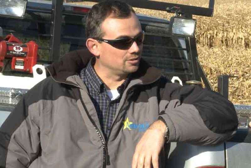 Michigan farmer Mike Stamp
