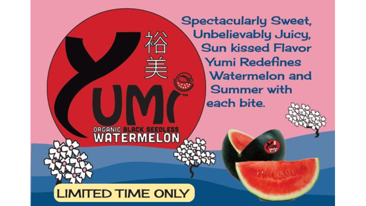 Black seedless Yumi melons from Charlie’s available in June - The Packer - Fruit and Vegetable