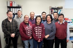 The team that helped create the new test.