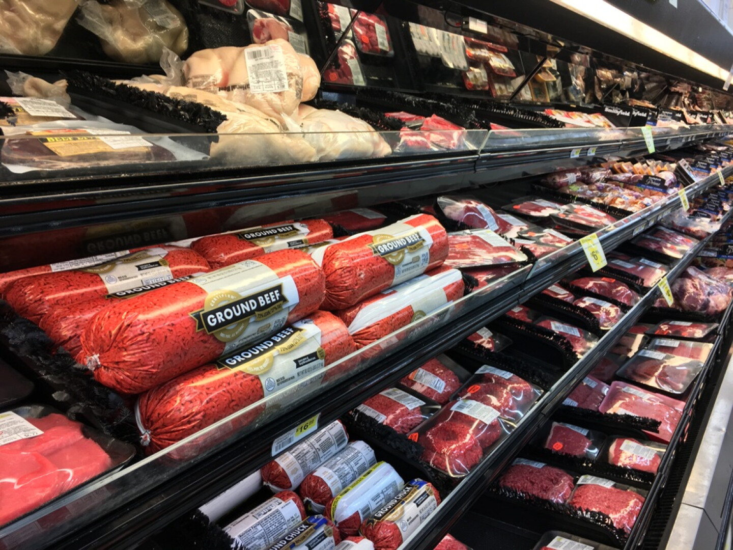 Ground beef sales have increased