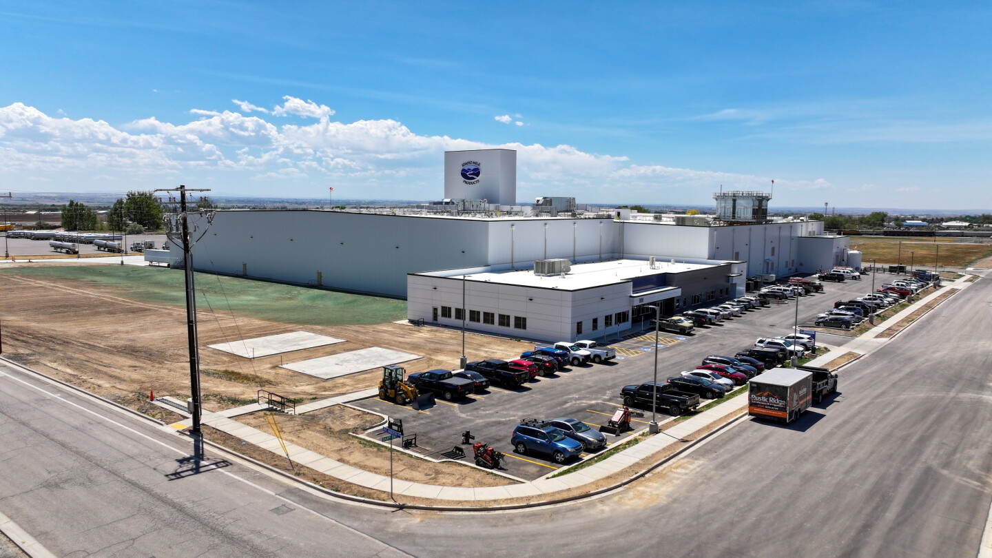 Idaho Milk Products Begins Production at New Ice Cream and Blending Facility