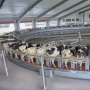 One method of increasing efficiency in a rotary parlor is the ability to automatically change speed based upon the groups’ average milking speed