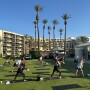 West Coast Produce Expo kicked off with yoga under the palm trees