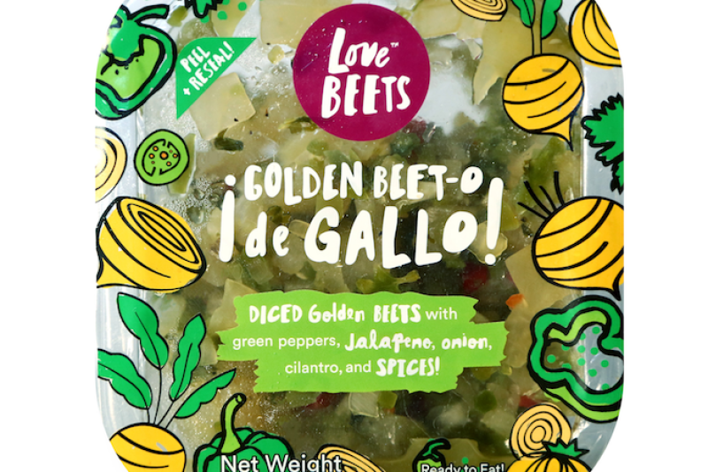 Love Beets Golden Beet-o de Gallo won a NEXTY award at Natural Products Expo West.