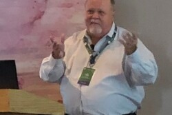 Jon Fobes, president of Cellresin Technologies LLC, said the company is waiting on expected Environmental Protection Agency approval to use 1-methylcyclopropene (1-MCP) in packing materials for a wide range of fruits and vegetables. 