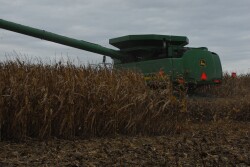 Harvest is well behind average across the U.S.