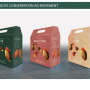 BelleHarvest Sales Inc. introduced a 100% recyclable 3-pound carton option for its Honeycrisp, fuji and gala apples.