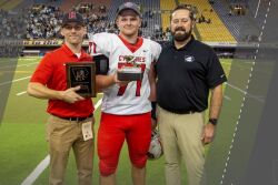 Gunner Schmitz Iowa Pork Producers Association HOG Award