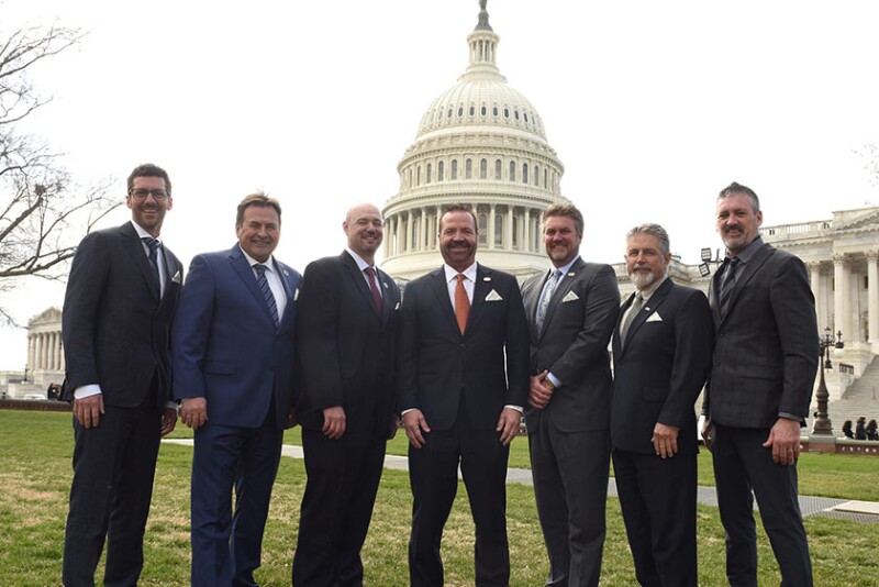National Potato Council executive team 2023. Photo courtesy National Potato Council