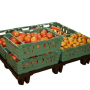 Polymer Logistics and The Kroger Co. won an Excellence in Reusable Packaging award for the Cleanpal pallet.