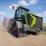 The CLAAS XERION 12 gets its inspiration from the original 5000/4000 models, but everything about it is on a bigger scale.